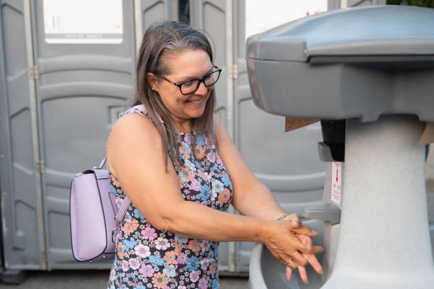 Porta potty rental for festivals in Downs, IL